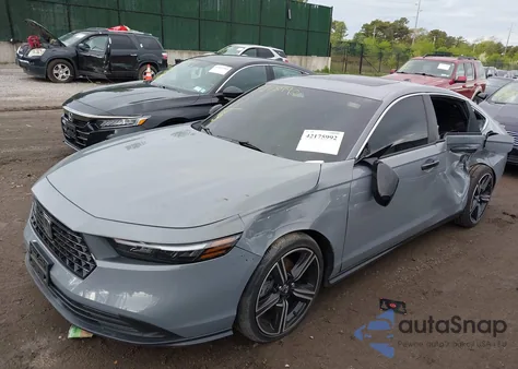 2024 Honda Accord Hybrid Touring from USA, damaged, VIN 1HGCY2F88RA092210